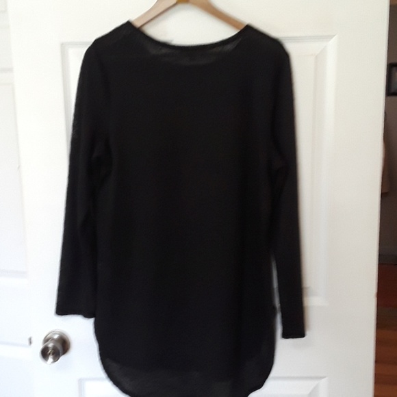 Signature Studio Sz XL Black high low tunic - Picture 2 of 7